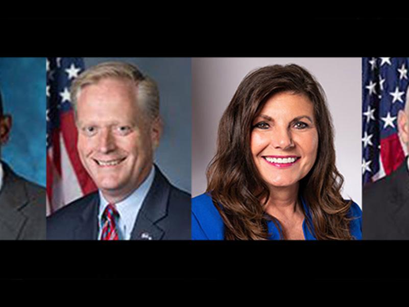 Rep. Delgado, Rep. Keller, Rep. Harshbarger, and Rep. Pence