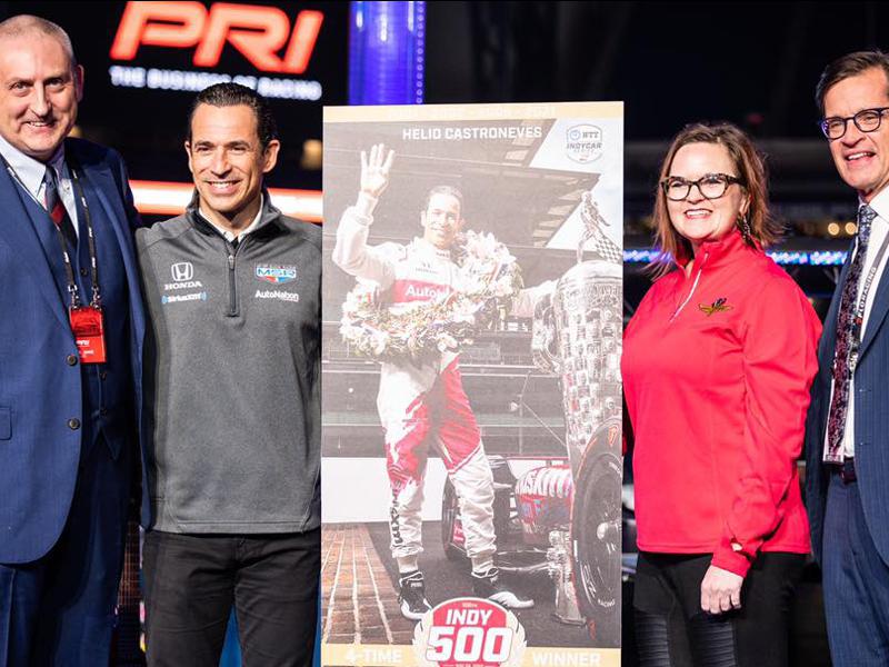 ’22 Indy 500 Ticket Celebrates Castroneves Fourth Win, Revealed At PRI 2021