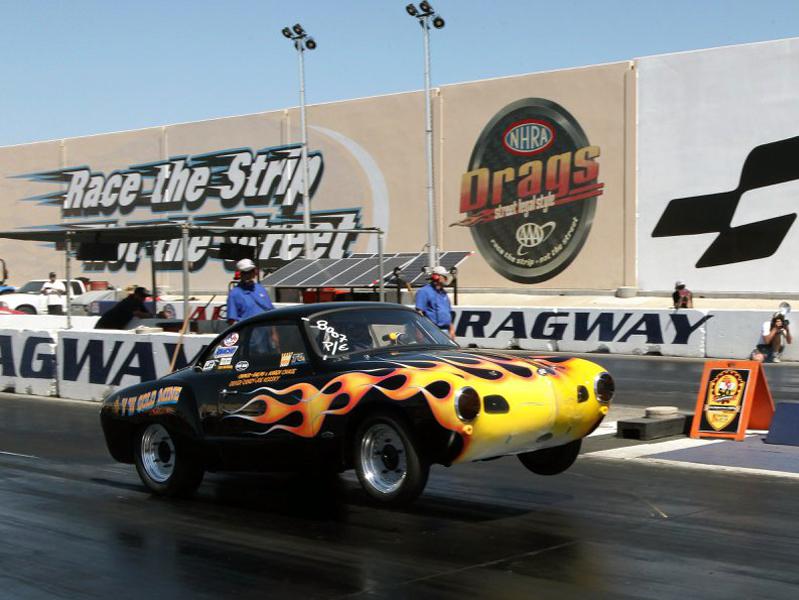 Auto Club Dragway In Fontana, California