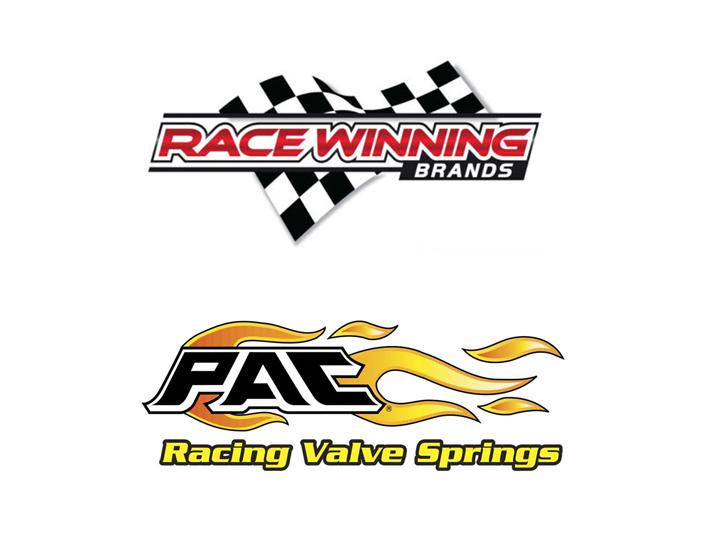 Race Winning Brands, Inc. (RWB), PAC Racing Springs logos