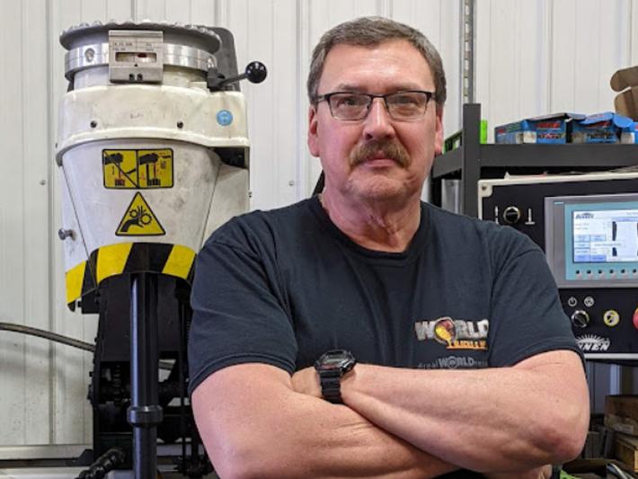 Lance Stillwell in a World Products shirt