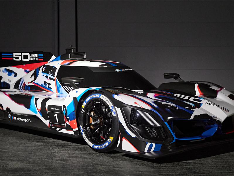 BMW Unveils LMDh Prototype Race Car