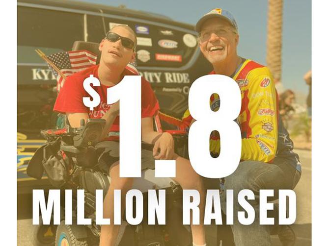 Kyle Petty Charity Ride Across America Raises $1.8 Million For Victory Junction
