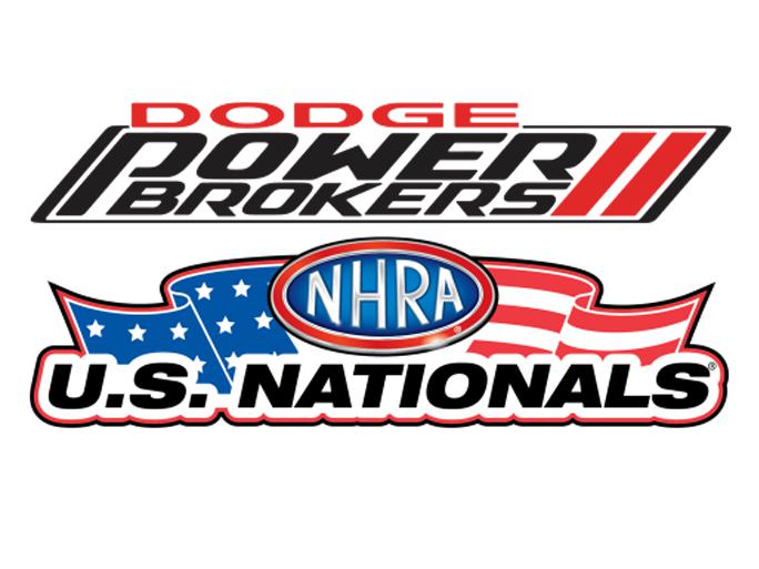  Dodge Power Brokers NHRA US Nationals logo