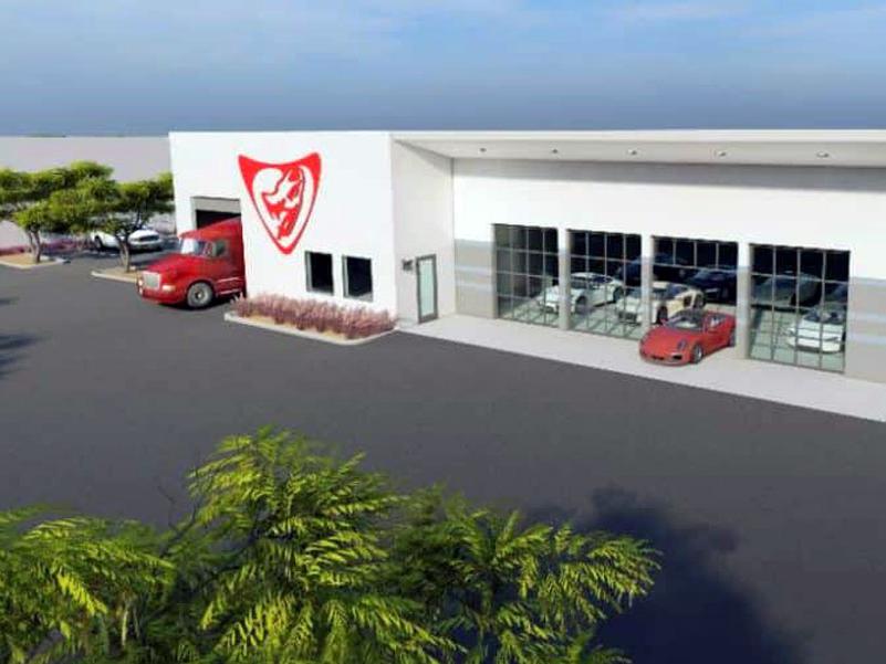 Flying Lizard Motorsports rendering