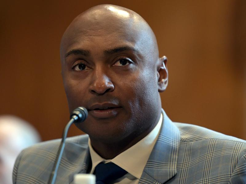 Antron Brown testifying; Senate Environment and Public Works Committee