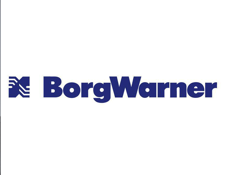 Brady Ericson, Chris Gropp, and BorgWarner logo