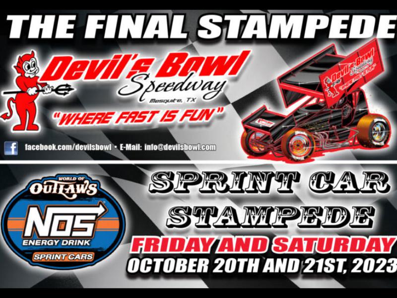 Devil's Bowl Speedway (TX) to Close After WoO Sprint Car Doubleheader Event This Weekend