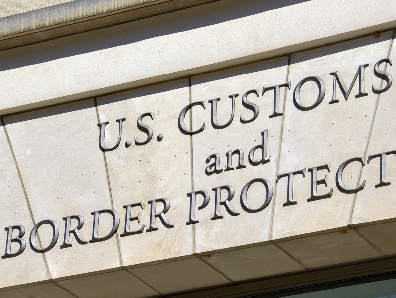 US CUSTOMS AND BORDER PROTECTION