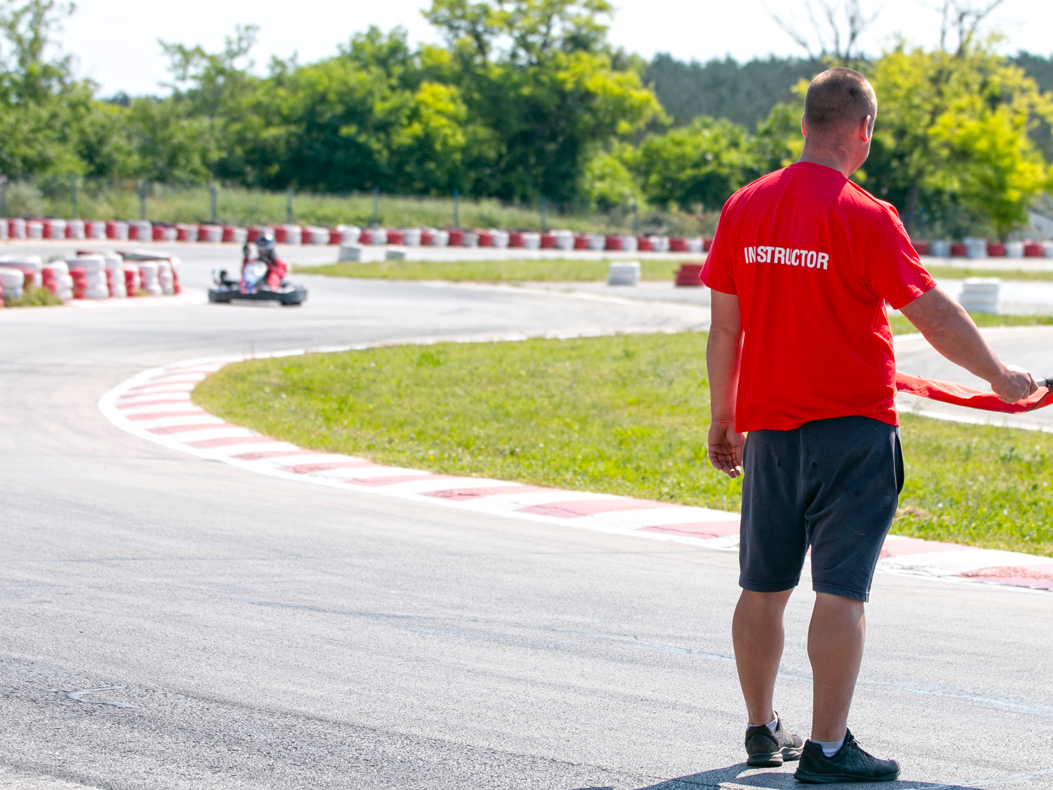 Stock image of kart track for PRI News story 2025 PRI-Backed Motorsports Tax Incentive Bill Reintroduced in U.S. House