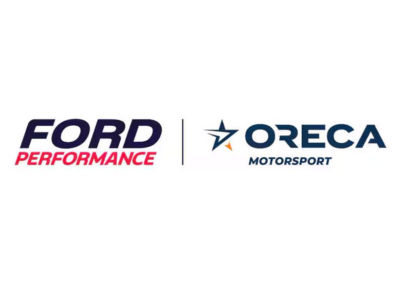 Ford Performance and ORECA Motorsport logos