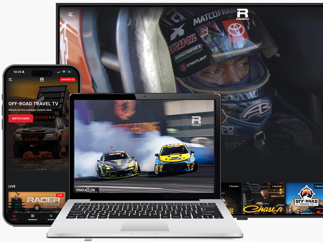 Formula DRIFT videos on a variety of screens. 