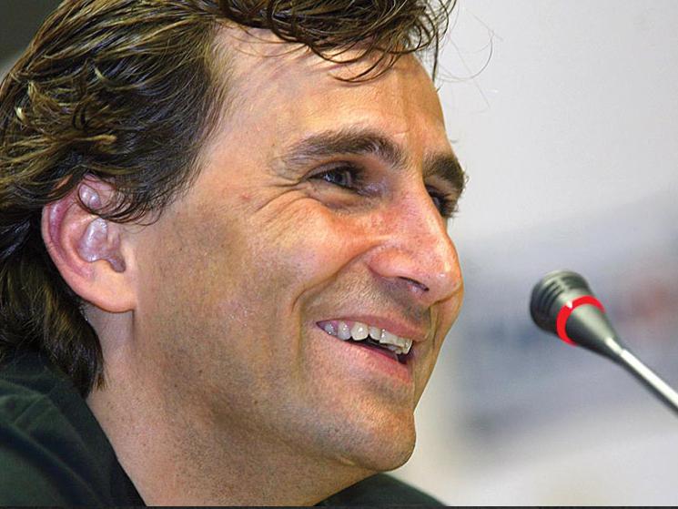 Alex Zanardi. Image courtesy of INDYCAR.