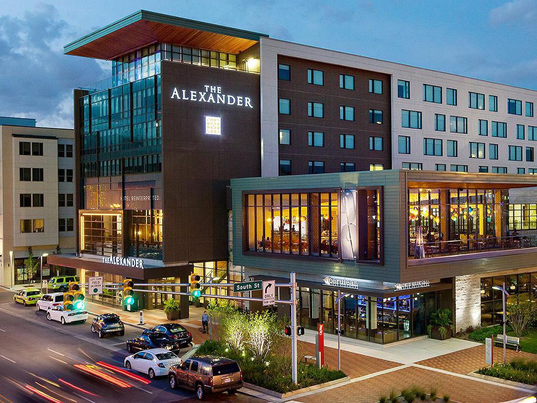 The Alexander hotel in Indianapolis.