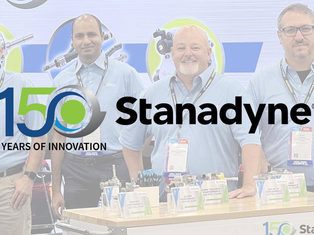 Graphic for Stanadyne's 150th anniversary.