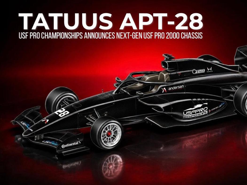 USF Pro 2000 Tatuus APT-28 rendering.