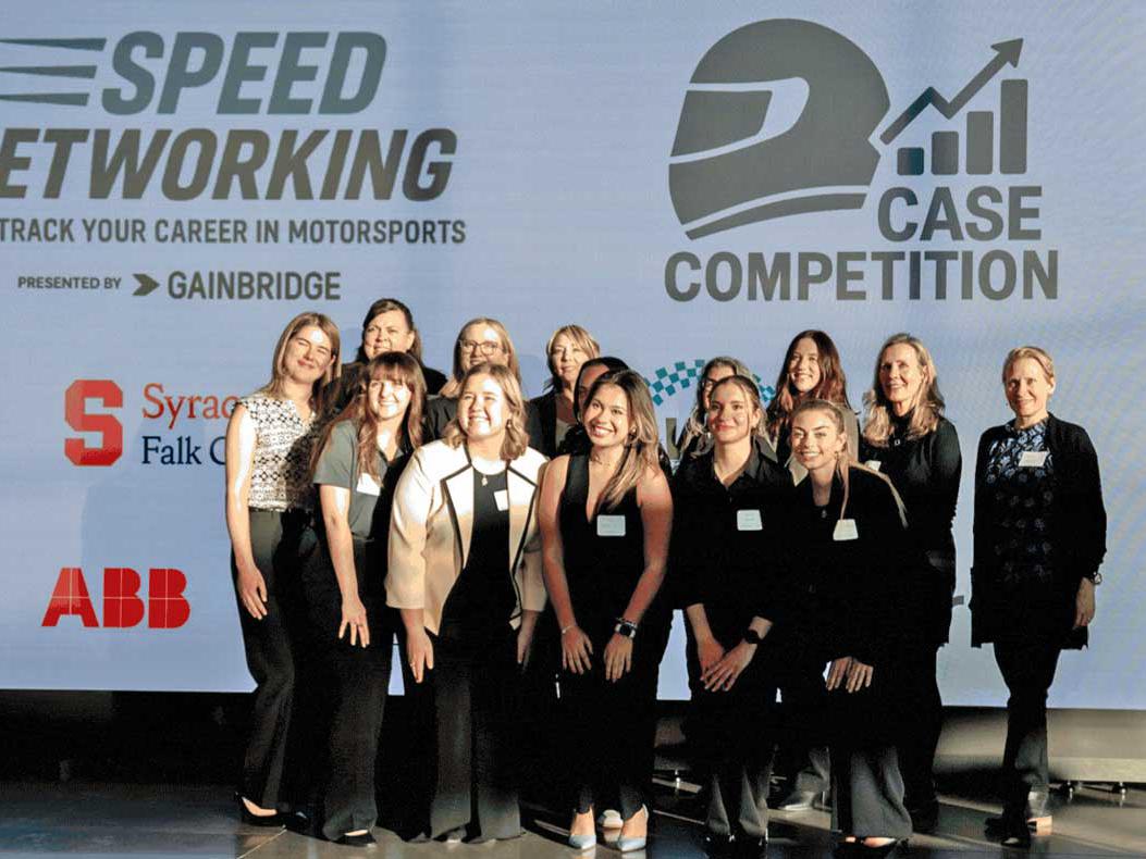 WIMNA Case Competition team members.