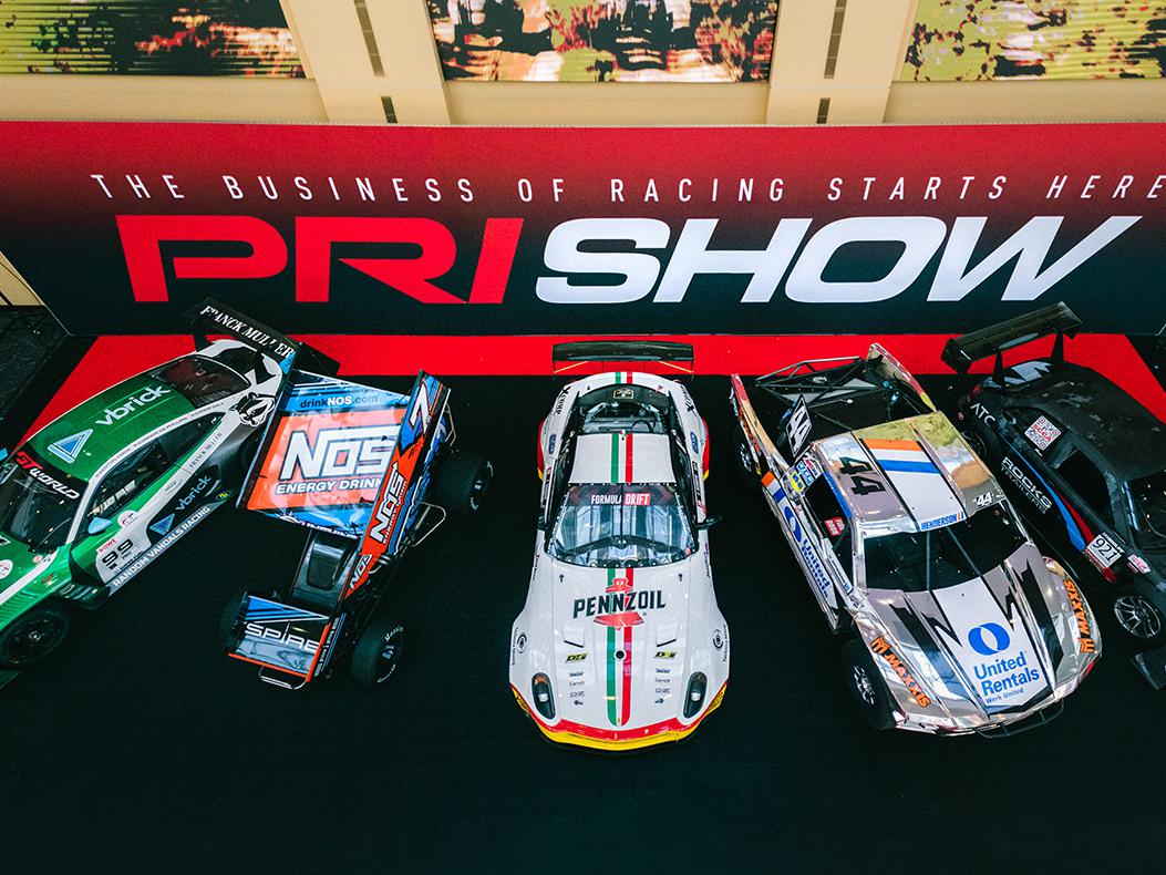 The PRI Paddock at the PRI Show.