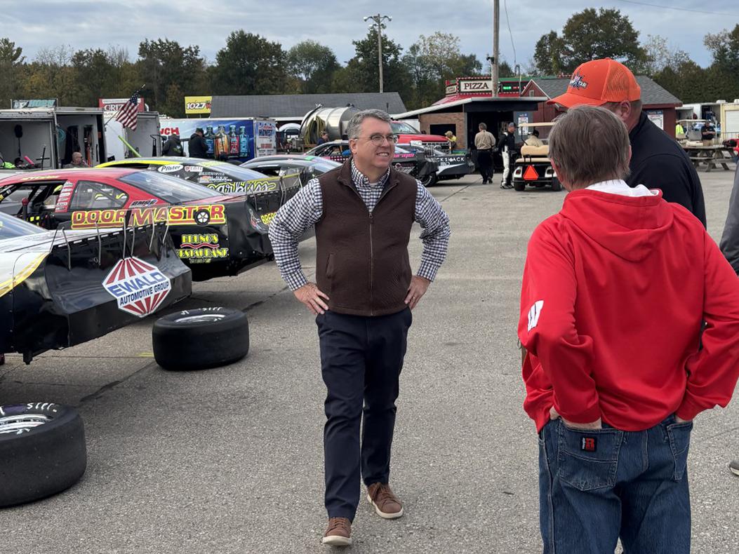 Lawmaker Tour at La Crosse Speedway in Wisconsin.